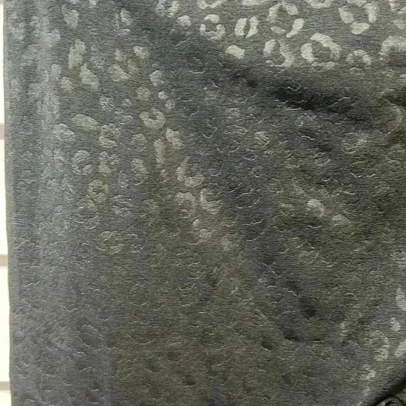 Planet Gold Leopard Print Fleece Lined Leggings - Size S - Picture 3 of 3